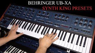 Behringer UB-Xa  -  Synth King Presets