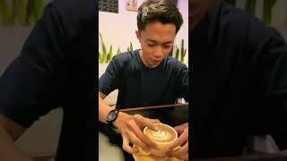 Cappucino Latte Art. #eskopisusu #latte