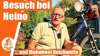 Besuch bei Heino in Beek (NL) und Reichweitentest Mokwheel Asphalt