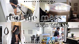 Real Life Mess Clean With Me. Extreme Cleaning Motivation. Massive Clean With Me.