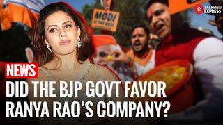 Gold Smuggling Accused Ranya Rao’s Company Got 12 Acres—What’s the BJP Connection?