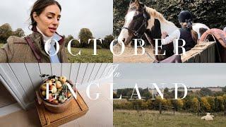 AN AUTUMN VLOG | OCTOBER IN ENGLAND  | Lydia Elise Millen