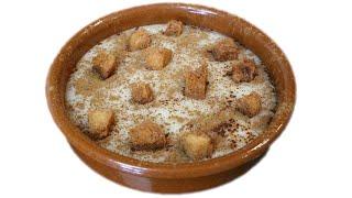 Gachas - Postre casero de la cocina andaluza y española | Andalucía Videorecetas