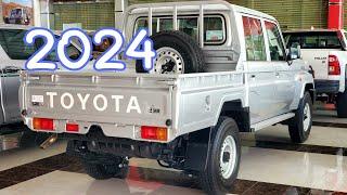 Just arrived  2024 the all new Toyota Land Cruiser “70 series” double cab pickup truck -with price