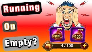 Tips for when you are Low on Stamina!