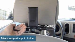Headrest Car Mount Holder for Samsung Galaxy S4 Galaxy Mega Galaxy Note 3 | Arkon SM6RSHM
