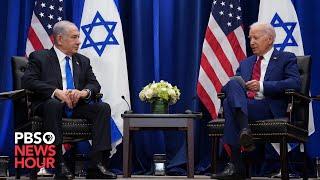 WATCH: 'World stands with Israel,' Biden says during meeting with Prime Minister Netanyahu