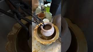 Tandoori Chai pi hai kabhi?| India Street Food Shorts | YourBrownFoodie #shorts #shortsfeed