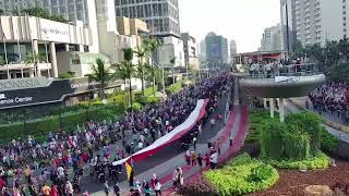 PSHT MELEDAK D CARFREEDAY JAKARTA..MENGHITAM