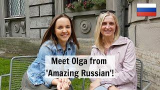 Russian Conversations 57. Meet Olga from @AmazingRussian ! Russian with Anastasia