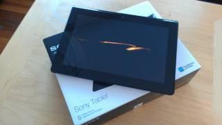 Sony S1 Tablet Unboxing & First Impressions