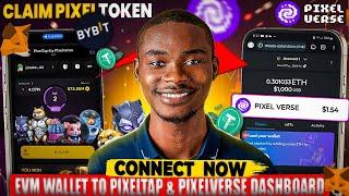 PIXELVERSE Withdraw Final Task: How to Connect WEB3 Wallet (EVM) to Pixeltap & Pixelverse