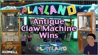 Diggerville, USA at Marty's Playland! Arcade- Epic Retro Claw Machine Antique Crane Games