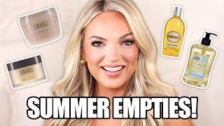 BEAUTY EMPTIES 2024! PRODUCTS I'VE USED UP! HAIRCARE, MAKEUP, BODYCARE, AND SKINCARE!!