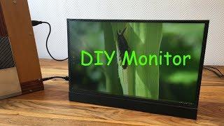 Amazing DIY Monitor from old laptop screen - Actually useful