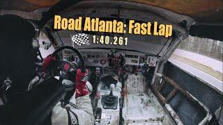 Fast Lap at Road Atlanta 1:40.261 | Ecotec Miata with ChampCar Endurance Series