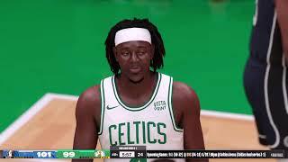 NBA 2K24 Finals Mode | MAVERICKS vs CELTICS FULL GAME 5 | Ultra PS5 Simulation