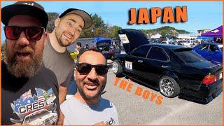 Japan with the boys !!