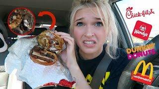 i tried the LEAST popular items from fast food restaurants