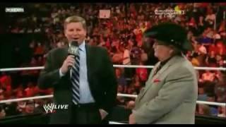 Raw 10/10/11: John Laurinaitis Fires Jim Ross (JR Is Fired!)