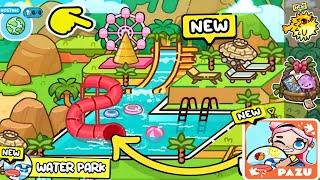 NEW UPDATE !! NEW WATERPARK IN AVATAR WORLD NEW UPDATE NEW SECRETS AND NEW WATER  SLIDES 