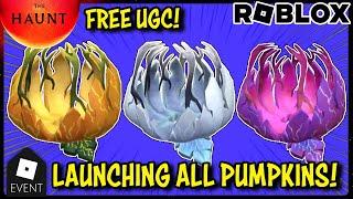  LAUNCHING ADMIN, DEV & STAR SMASHED PUMPKIN LIVE - Roblox The Haunt FREE ITEMS!