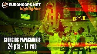 Panathinaikos Athens-FC Bayern Munich 86-76: Georgios Papagiannis (24 points, 11 rebounds)