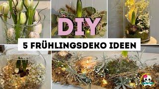 5 Frühlingsdeko Ideen zum selber machen - STEP by STEP Videos in der  Berscheibung