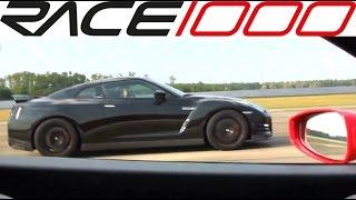 Ferrari 458 Italia vs. Nissan GTR 550hp (60-300kmh) - ROLL RACE