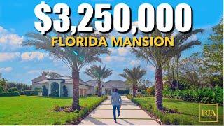 Inside a $3,000,000 FLORIDA MANSION | Luxury Home Tour | Peter J Ancona