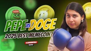 PEPECOIN Takes On DOGECOIN In 2025's Biggest Crypto Clash