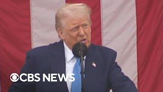 Trump delivers Memorial Day remarks at Arlington National Cemetery