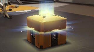 Overwatch - Opening the Golden Loot Box