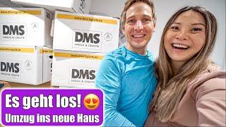 Es geht los  Wir ziehen um! 2 LKW voll Großfamilien Chaos! Umzugstag 1! 24 Stunden VLOG Mamiseelen