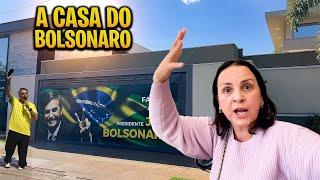 FUI NA CASA DA FAMÍLIA BOLSONARO- tour pela casa da minha amiga