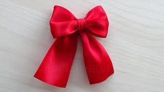 How to tie a bow with Ribbon 