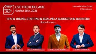 Tips & Tricks: Starting and Scaling a Blockchain Business by Storm Partners