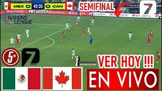 México vs Canadá En Vivo, Donde ver, A Que Hora Juega MEXICO VS CANADA PARTIDO SEMIFINAL LIGA DE NAC