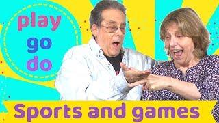 Sports and the verbs 'play' 'go' and 'do': Learn English with Simple English Videos