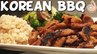 EASY High-Protein Vegan Korean BBQ Recipe!