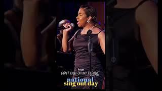 Chani Maisonet singing Don't Rain On My Parade (short)