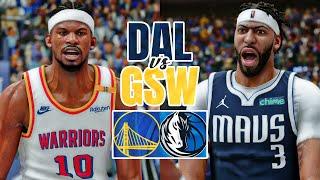 NEW MAVERICKS vs NEW WARRIORS | NBA 2K25 (PS5 PRO) [4K60]