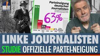 MEDIEN-SKANDAL im WAHLKAMPF: Studie beweist - so links-grün sind Deutschlands Journalisten