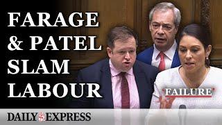 'FAILURE!' | Farage, Patel, and more pile in on Labour's Chagos Islands deal | IN FULL