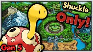 Can I Beat Pokemon White 2 with ONLY Shuckle?  Pokemon Challenges ► NO ITEMS IN BATTLE