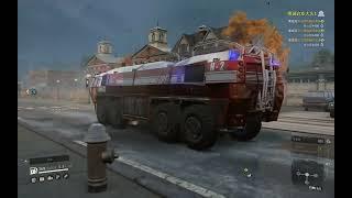 SnowRunner - Oshkosh M1120A4 Fire Truck Go To Water Tower @ The Albany River