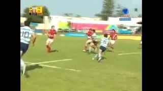 Argentina 24 x 26 Canada - Guadalajara 2011 Rugby Sevens Final - Highlights (Record News / BRA)