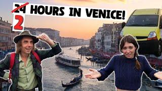 Two Hours In Venice - They Told Us Not To Go! | VAN LIFE Italy