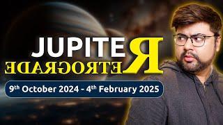 Jupiter Retrograde | 9th October 2024 - 4th February 2025 | Analysis by Punneit