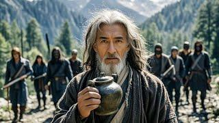 Kung Fu Movie: An old drunkard in rags hides unbeatable martial arts skills!